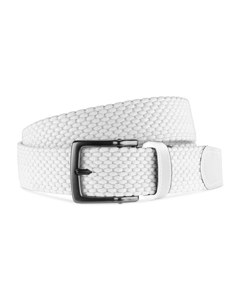 Men's G-flex Stretch Woven Belt White $27.30 Belts