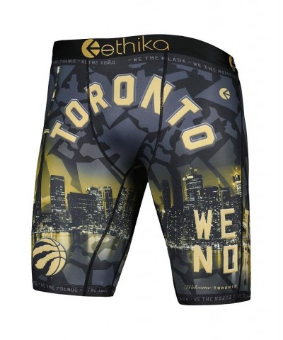 Men's Tan Toronto Raptors City Edition Boxer Briefs $15.05 Underwear