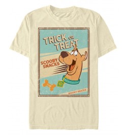 Men's Scooby Doo Retro Scoob Short Sleeve T-shirt Tan/Beige $18.89 T-Shirts