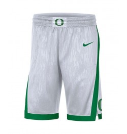 Men's White Oregon Ducks Replica Performance Shorts $34.50 Shorts