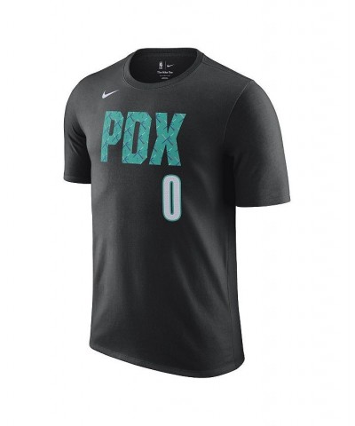 Men's Damian Lillard Black Portland Trail Blazers 2022/23 City Edition Name Number T-shirt $20.15 T-Shirts