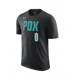 Men's Damian Lillard Black Portland Trail Blazers 2022/23 City Edition Name Number T-shirt $20.15 T-Shirts