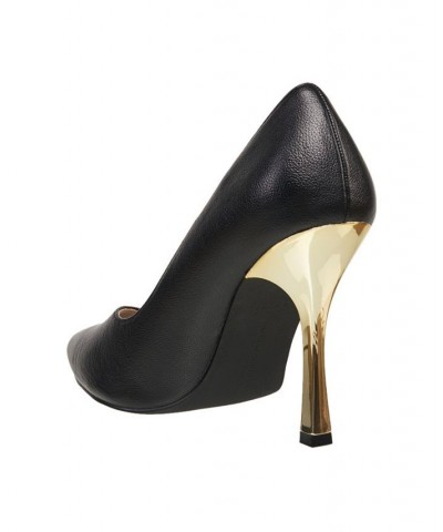 Women's Pointy Anny Heels Black $39.20 Shoes