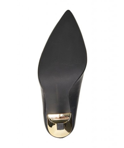 Women's Pointy Anny Heels Black $39.20 Shoes