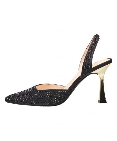 Women's Hawaii Embellished Pumps Black $39.20 Shoes