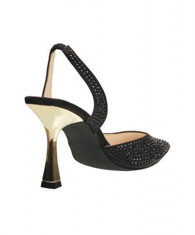 Women's Hawaii Embellished Pumps Black $39.20 Shoes