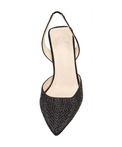 Women's Hawaii Embellished Pumps Black $39.20 Shoes