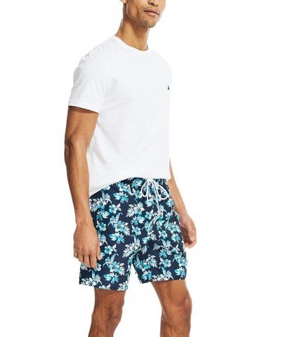 Men's Quick-Dry Floral-Print 8" Swim Trunks PD02 $24.28 Swimsuits