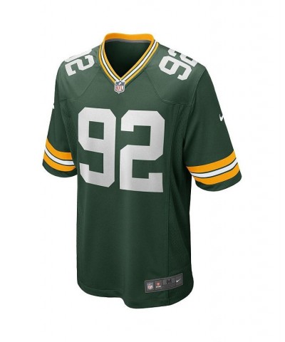 Men's Reggie White Green Green Bay Packers Game Retired Player Jersey $53.50 Jersey