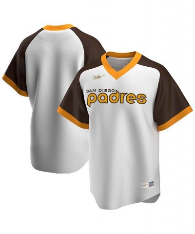 Men's White San Diego Padres Home Cooperstown Collection Team Jersey $52.50 Jersey