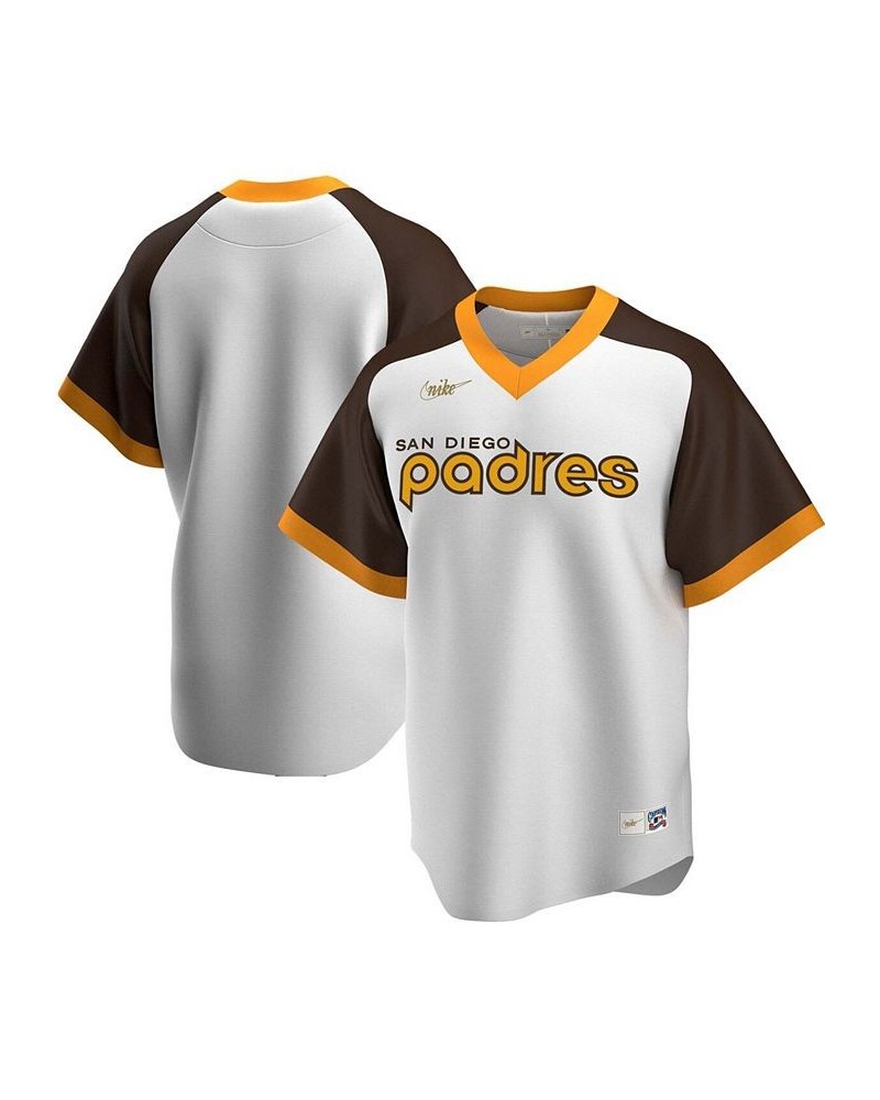 Men's White San Diego Padres Home Cooperstown Collection Team Jersey $52.50 Jersey