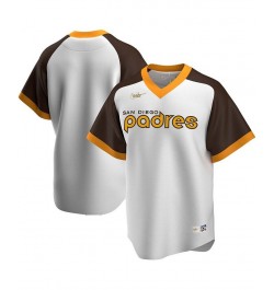 Men's White San Diego Padres Home Cooperstown Collection Team Jersey $52.50 Jersey