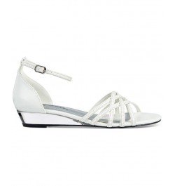 Tarrah Evening Sandals White $22.36 Shoes