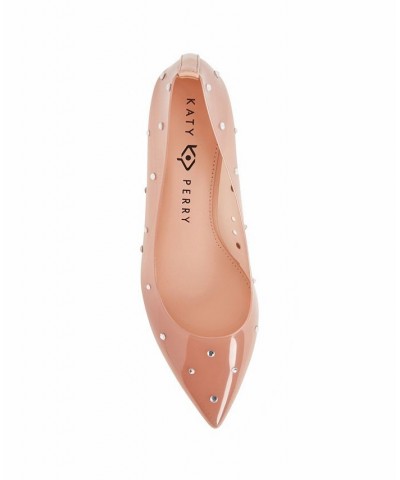 Women's The Golden Studded Pointed Toe Pumps PD02 $35.70 Shoes