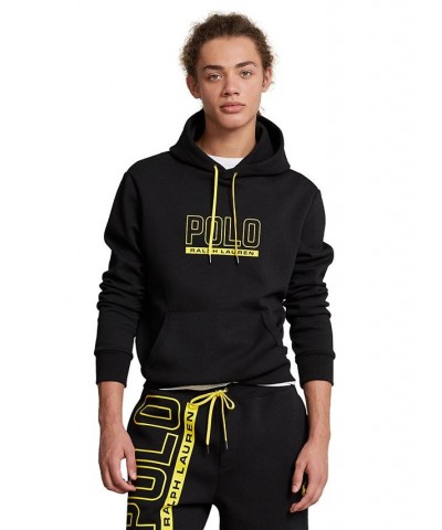 Men's Logo Cotton-Blend Hooded Sweatshirt Black $56.88 Sweatshirt