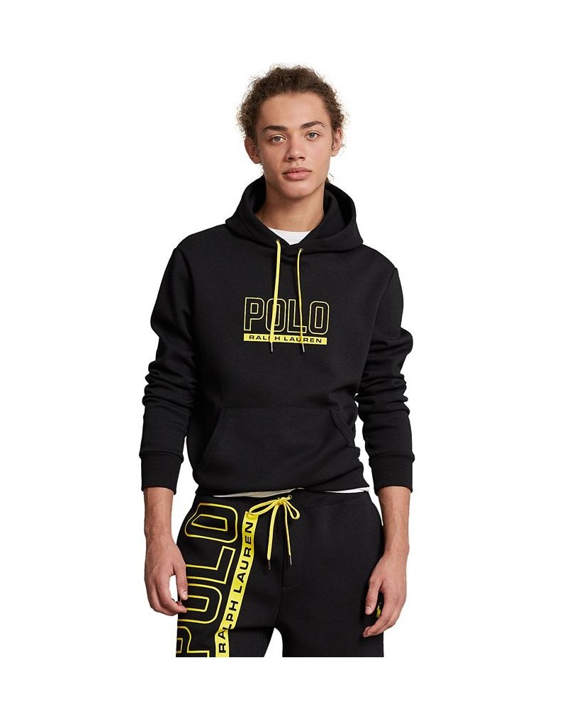 Men's Logo Cotton-Blend Hooded Sweatshirt Black $56.88 Sweatshirt