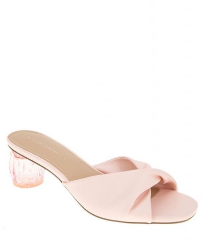 Women's Mebba Dress Sandal Pink $30.10 Shoes