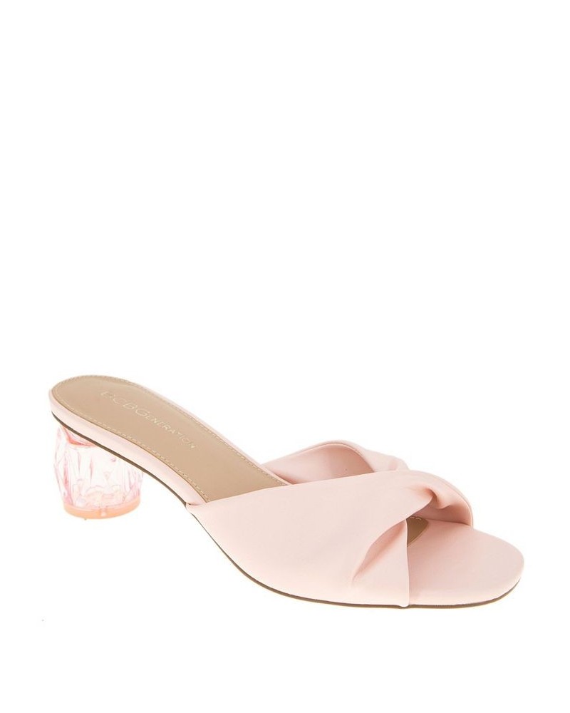 Women's Mebba Dress Sandal Pink $30.10 Shoes