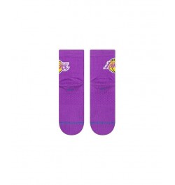 Men's Los Angeles Lakers Logo Quarter Socks $10.34 Socks