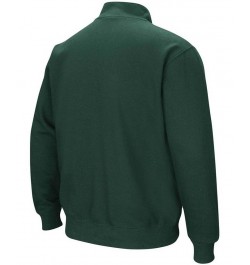 Men's Green South Florida Bulls Tortugas Logo Quarter-Zip Jacket $23.50 Sweatshirt