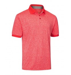 Men's Designer Golf Polo Shirt Pink $11.93 Polo Shirts