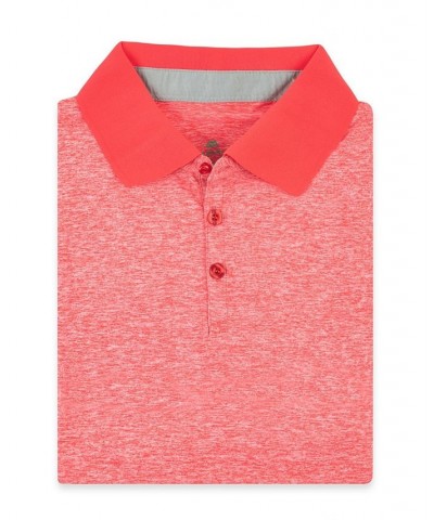 Men's Designer Golf Polo Shirt Pink $11.93 Polo Shirts