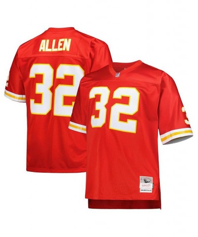 Men's Marcus Allen Red Kansas City Chiefs Big and Tall 1994 Retired Player Replica Jersey $69.70 Jersey