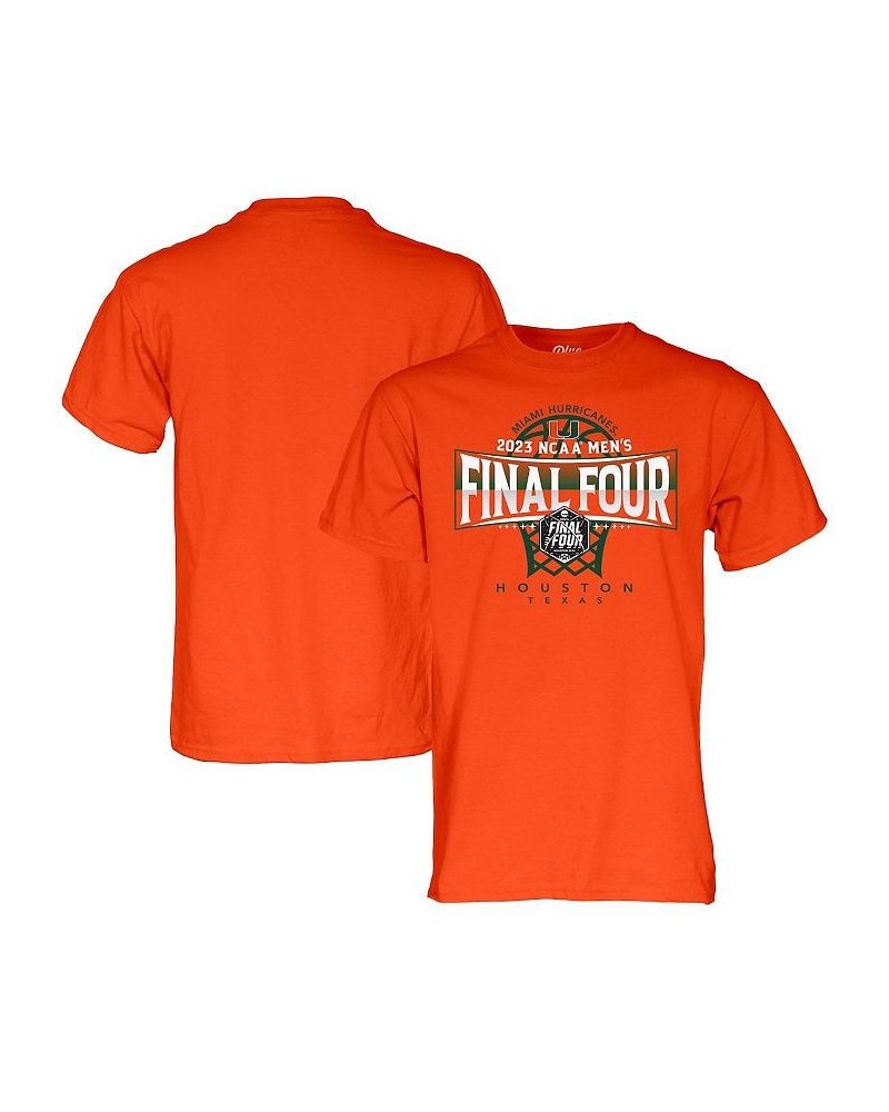 Men's Orange Miami Hurricanes 2023 NCAA Men's Basketball Tournament March Madness Final Four T-shirt $18.40 T-Shirts