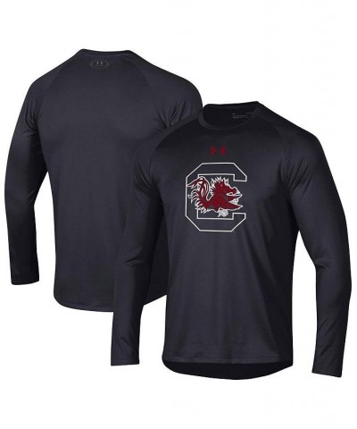 Men's Black South Carolina Gamecocks School Logo Tech 2.0 Performance Long Sleeve T-shirt $23.65 T-Shirts