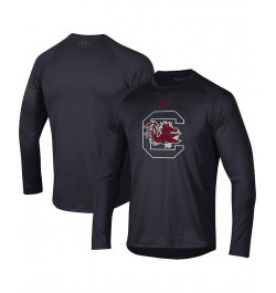 Men's Black South Carolina Gamecocks School Logo Tech 2.0 Performance Long Sleeve T-shirt $23.65 T-Shirts