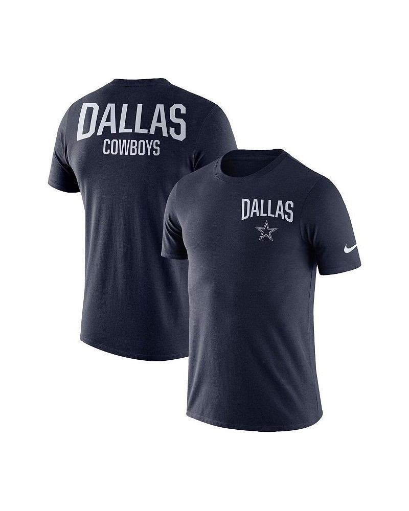 Dallas Cowboys Sideline Facility Performance T-shirt - Navy $18.45 T-Shirts