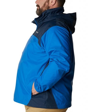 Men's Big & Tall Glennaker Lake™ Rain Jacket Blue Jay, Columbia Navy $35.99 Jackets