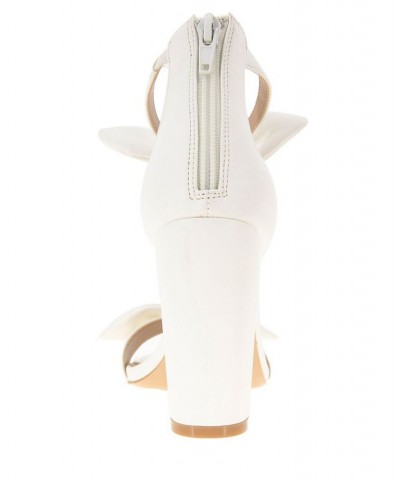 Women's Batani Block Heel Sandal White $59.50 Shoes