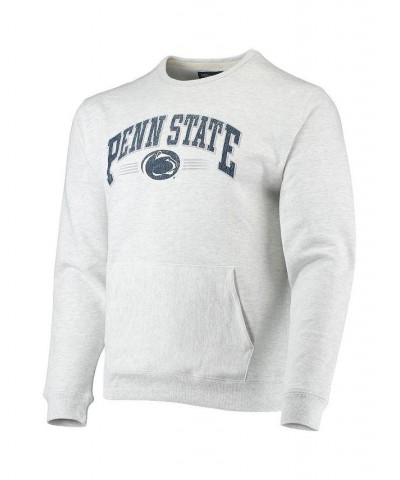 Men's Heather Gray Penn State Nittany Lions Upperclassman Pocket Pullover Sweatshirt $27.84 Sweatshirt