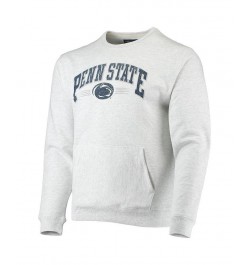 Men's Heather Gray Penn State Nittany Lions Upperclassman Pocket Pullover Sweatshirt $27.84 Sweatshirt