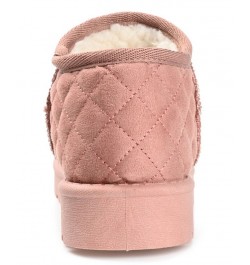 Women's Tazara Slipper Booties Pink $34.00 Shoes