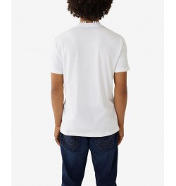 Men's Short Sleeve Alumni Crewneck T-shirt White $19.98 T-Shirts