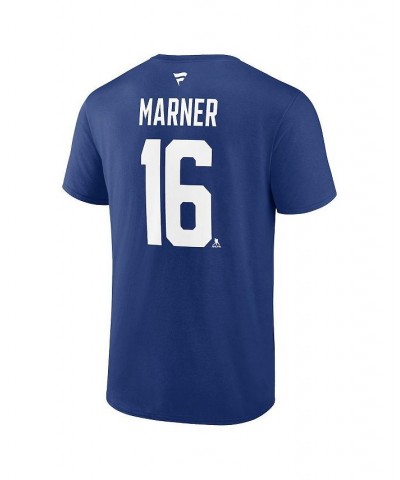 Men's Branded Mitch Marner Blue Toronto Maple Leafs Special Edition 2.0 Name and Number T-shirt $22.94 T-Shirts