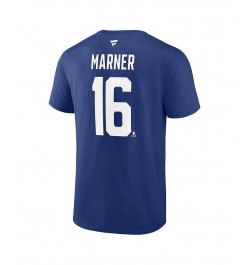 Men's Branded Mitch Marner Blue Toronto Maple Leafs Special Edition 2.0 Name and Number T-shirt $22.94 T-Shirts