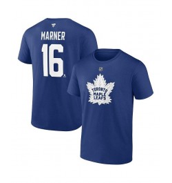 Men's Branded Mitch Marner Blue Toronto Maple Leafs Special Edition 2.0 Name and Number T-shirt $22.94 T-Shirts