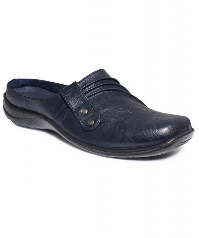 Holly Comfort Mules Navy $32.90 Shoes