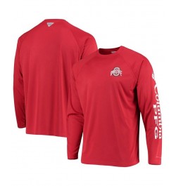 Men's PFG Ohio State Buckeyes Terminal Tackle Omni-Shade Long Sleeve T-Shirt $21.19 T-Shirts