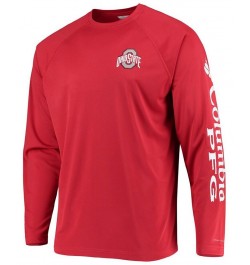 Men's PFG Ohio State Buckeyes Terminal Tackle Omni-Shade Long Sleeve T-Shirt $21.19 T-Shirts