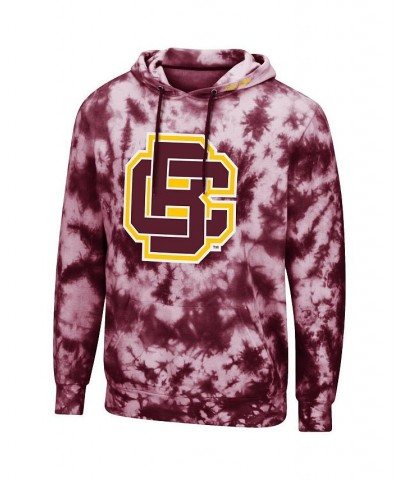 Men's Maroon Bethune-Cookman Wildcats Tie-Dye Pullover Hoodie $26.00 Sweatshirt