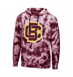 Men's Maroon Bethune-Cookman Wildcats Tie-Dye Pullover Hoodie $26.00 Sweatshirt