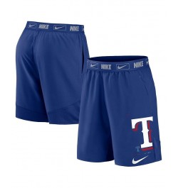 Men's Royal Texas Rangers Bold Express Performance Shorts $30.24 Shorts