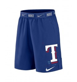 Men's Royal Texas Rangers Bold Express Performance Shorts $30.24 Shorts