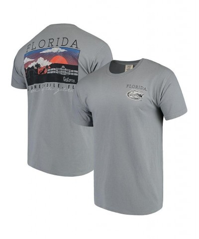 Men's Gray Florida Gators Comfort Colors Campus Scenery T-shirt $25.19 T-Shirts