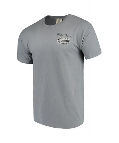 Men's Gray Florida Gators Comfort Colors Campus Scenery T-shirt $25.19 T-Shirts