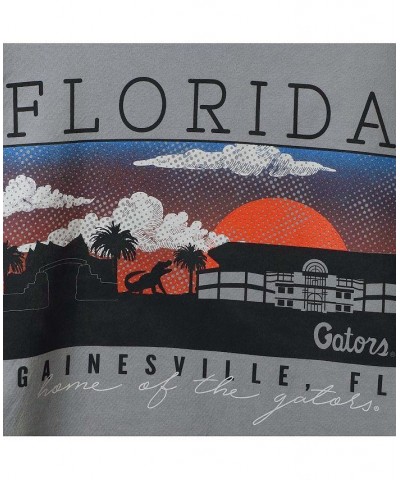 Men's Gray Florida Gators Comfort Colors Campus Scenery T-shirt $25.19 T-Shirts